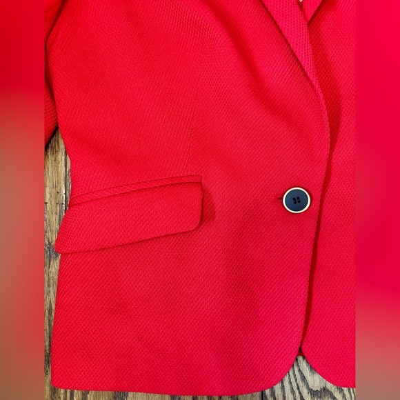 Limited Red Blazer Lined Jacket - Picture 6 of 10